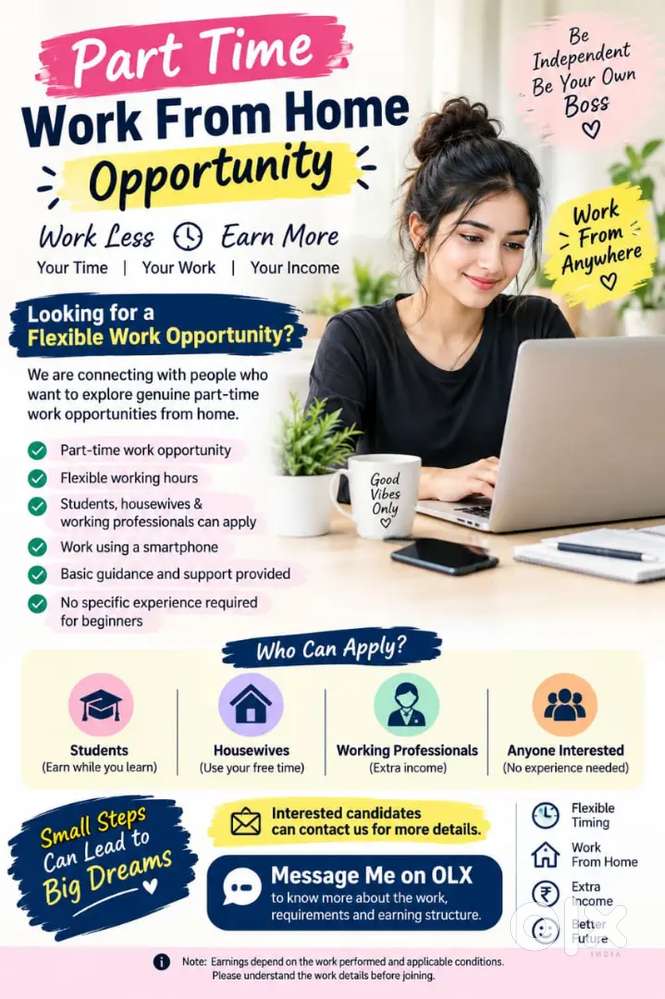 Part-Time Work From Home Opportunity | Students & Beginners