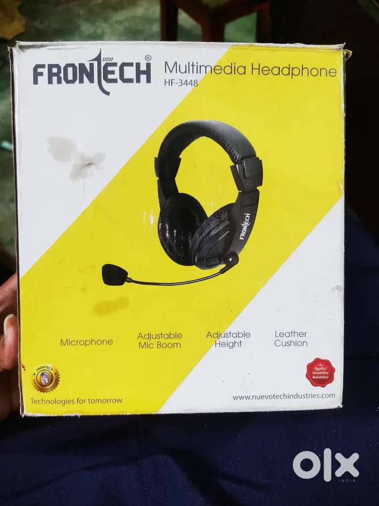 3442 Wired Headset Frontech Headphones Hf 3442 Headphone For