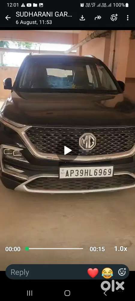 Mg Hector Petrol 2020 Sharp