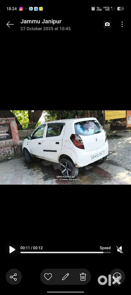 Maruti Suzuki Alto 2016 Cng Company Fitted