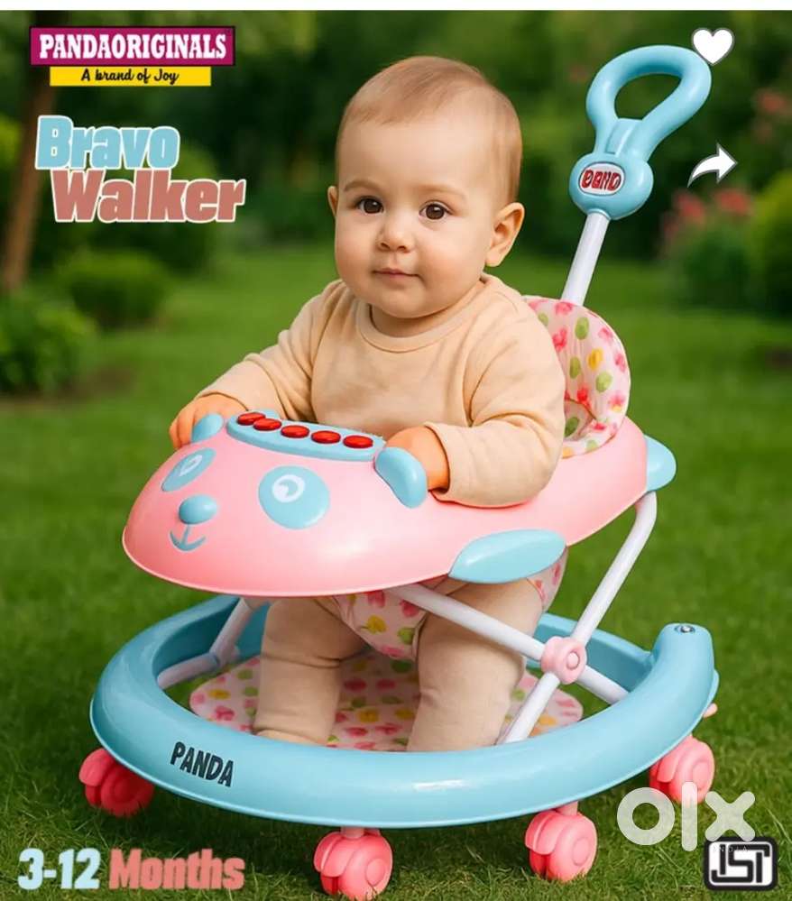 Musical Baby walker with height adjustable @ 600