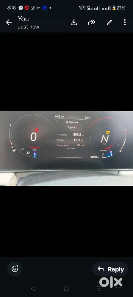 Less Driven, Clean And Neat Vehicle, Mediator N Brokers R Excused