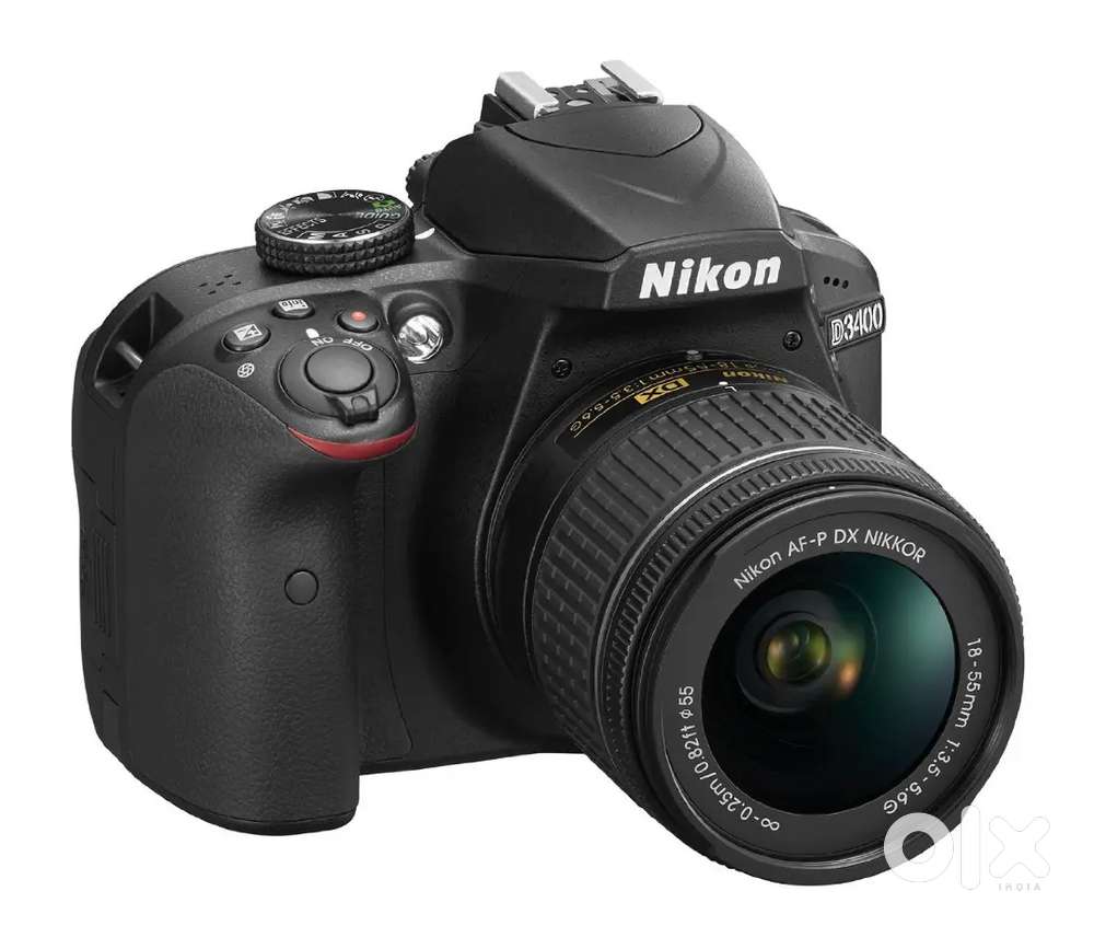 Rent on DSLR Camera Nikon D3400 lens 18-55