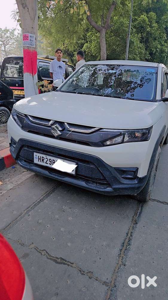 Brezza White Color 2024 Model