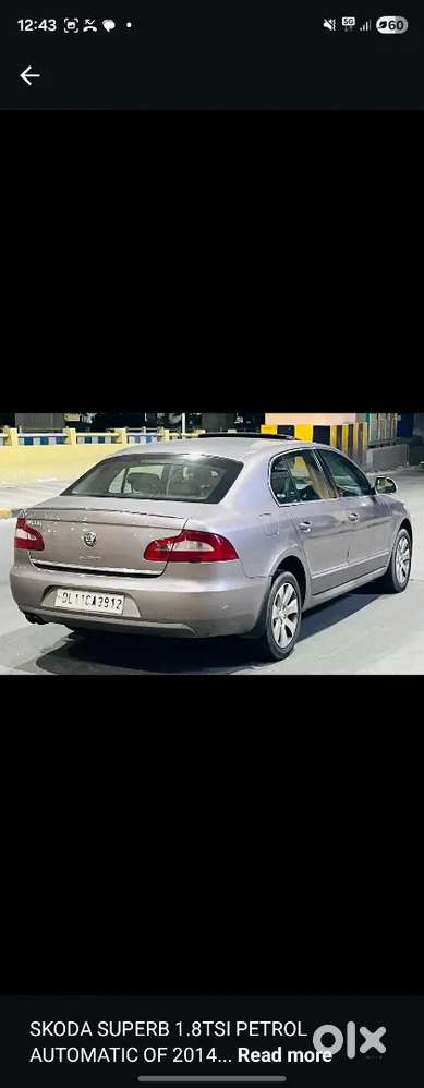 Skoda Superb Elegance 2014 Km Driven