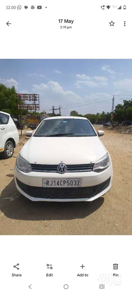 Volkswagen Polo 2013 Diesel 95000 Km Driven