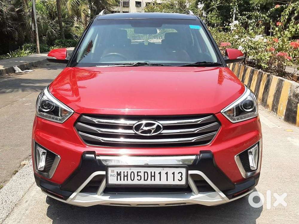 Hyundai Creta Sx Plus 1.6 Dual Tone Vtvt, 2017, Petrol