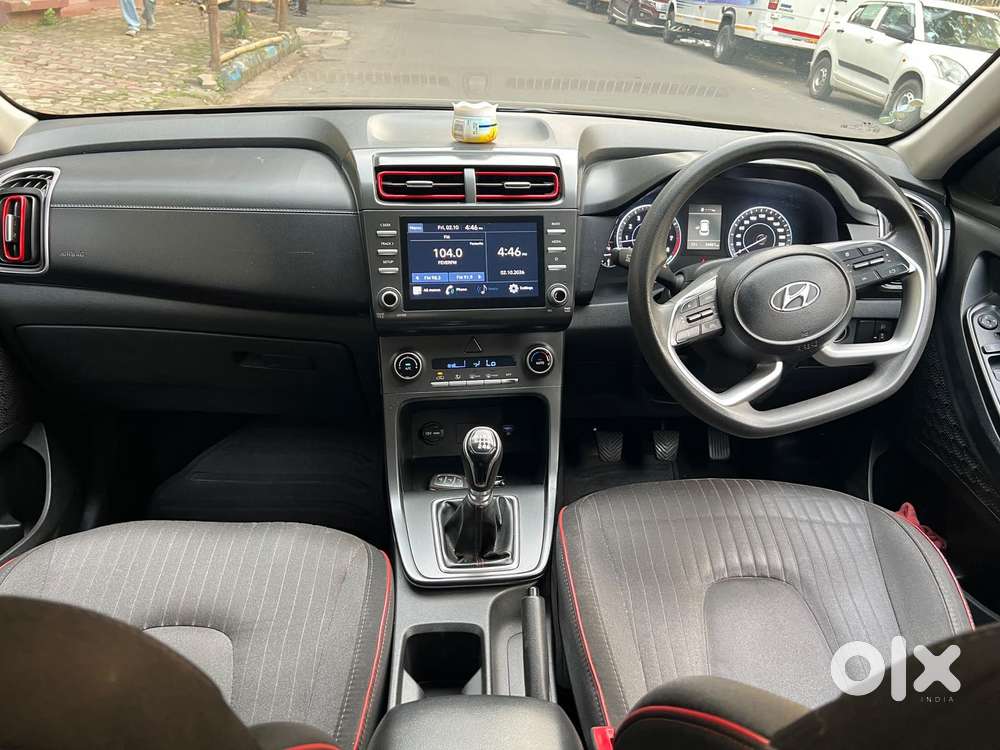 Hyundai Creta 1.5 S Plus Knight Petrol Dual Tone, 2022, Petrol