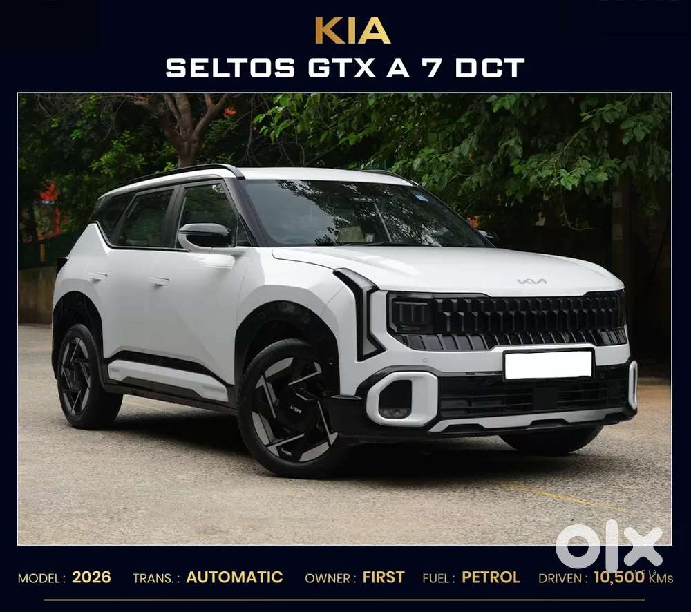 Kia Seltos Gtx Plus 1.5 Turbo Petrol Dct, 2026, Petrol