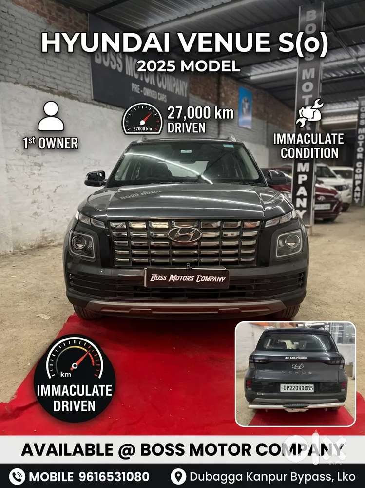 Hyundai Venue 1.2 S (o), 2025, Petrol