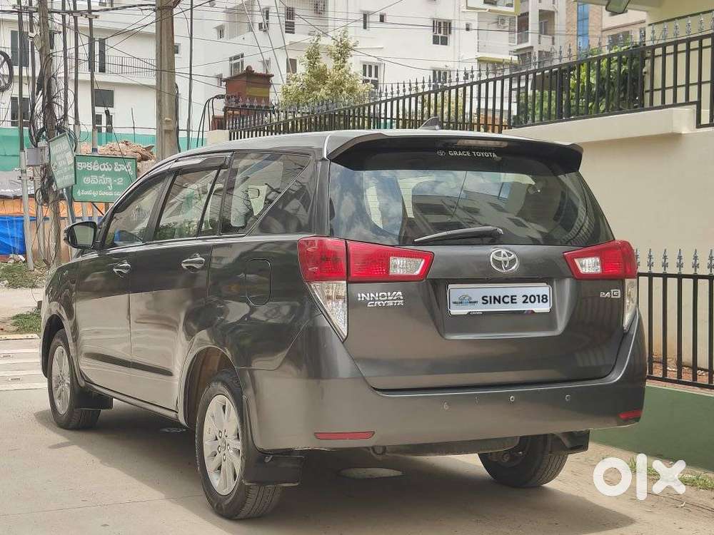 Toyota Innova Crysta 2.4 G Mt 7 Str, 2018, Diesel