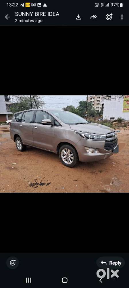 Toyota Innova Crysta 2.4 Vx Mt 8s, 2017, Diesel