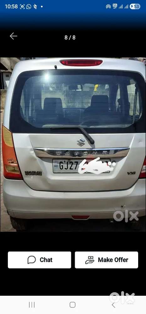 Maruti Suzuki Wagonr Vxi 2015 Cng