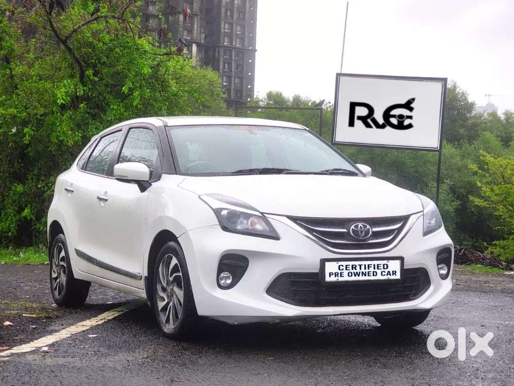 Toyota Glanza V Cvt, 2021, Petrol