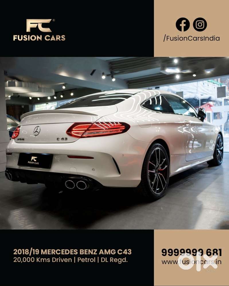 Mercedes-benz Amg C 43 4matic, 2019, Petrol