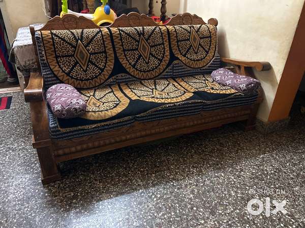 Wooden sofa set