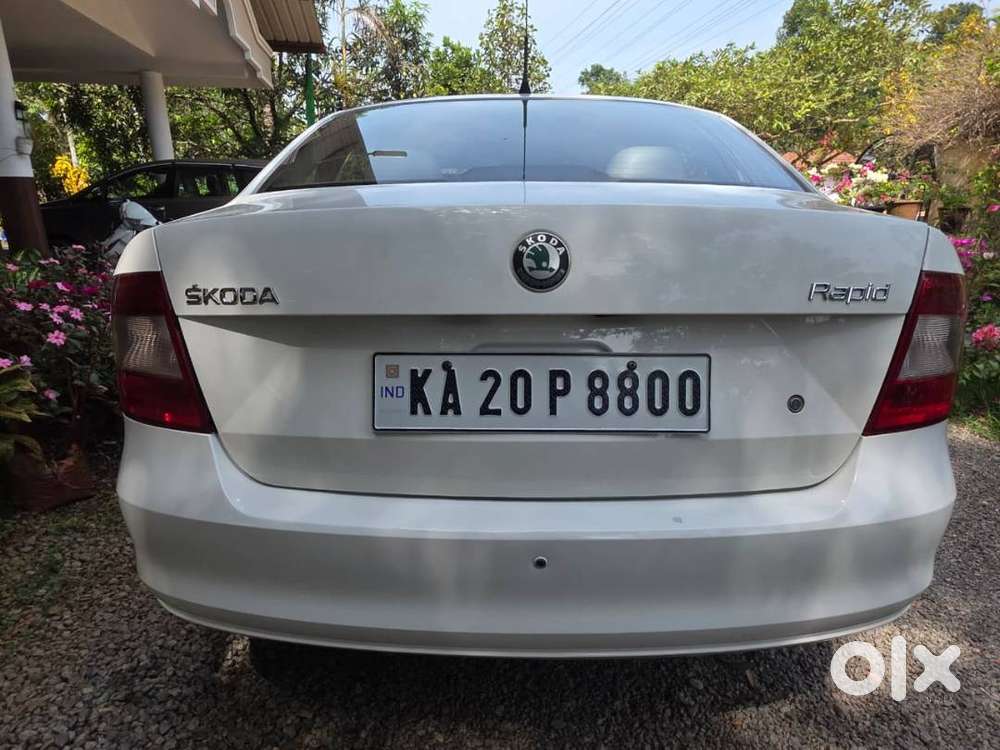 Skoda Rapid 1.6 Tdi Diesel  Single Owner  Good Condition  White