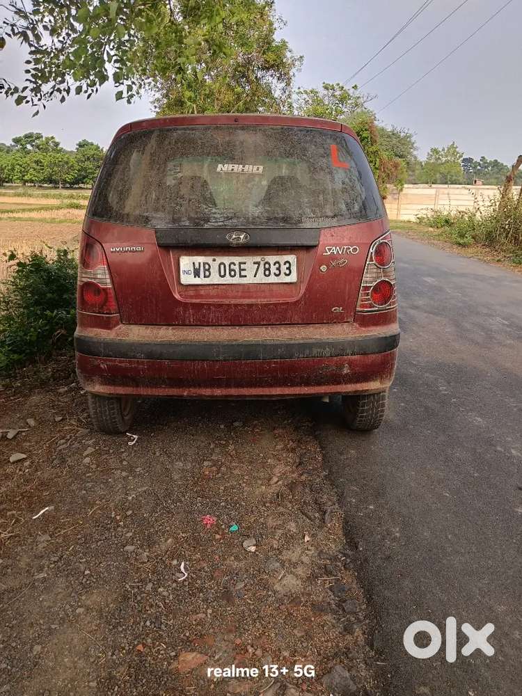 Running Car Santro Xing All Paper's Fail