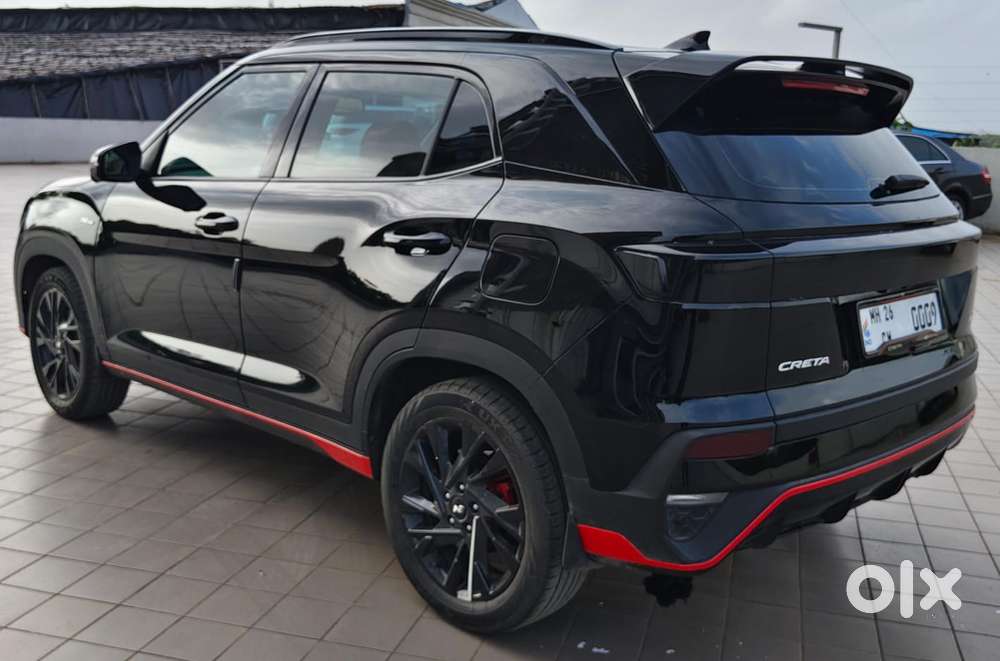 Hyundai Creta Sx (o) 1.5 Petrol Cvt Knight, 2024, Petrol