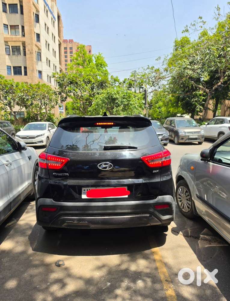 Hyundai Creta Black Sports Edition Premium Hr Number