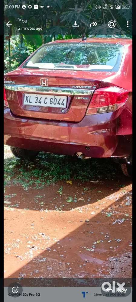 Honda Amaze 1.5 S 2013. No Accident History,good Interiors. 20+millage
