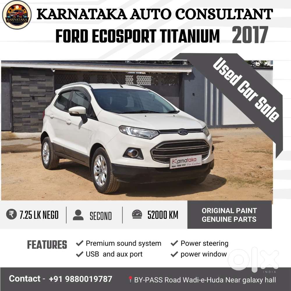 Ford Ecosport 1.0 Ecoboost Titanium Plus Be, 2017, Diesel