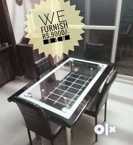Olx glass dining table discount