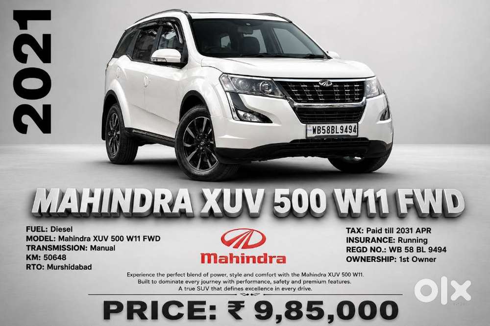 Mahindra Xuv500, 2021, Diesel
