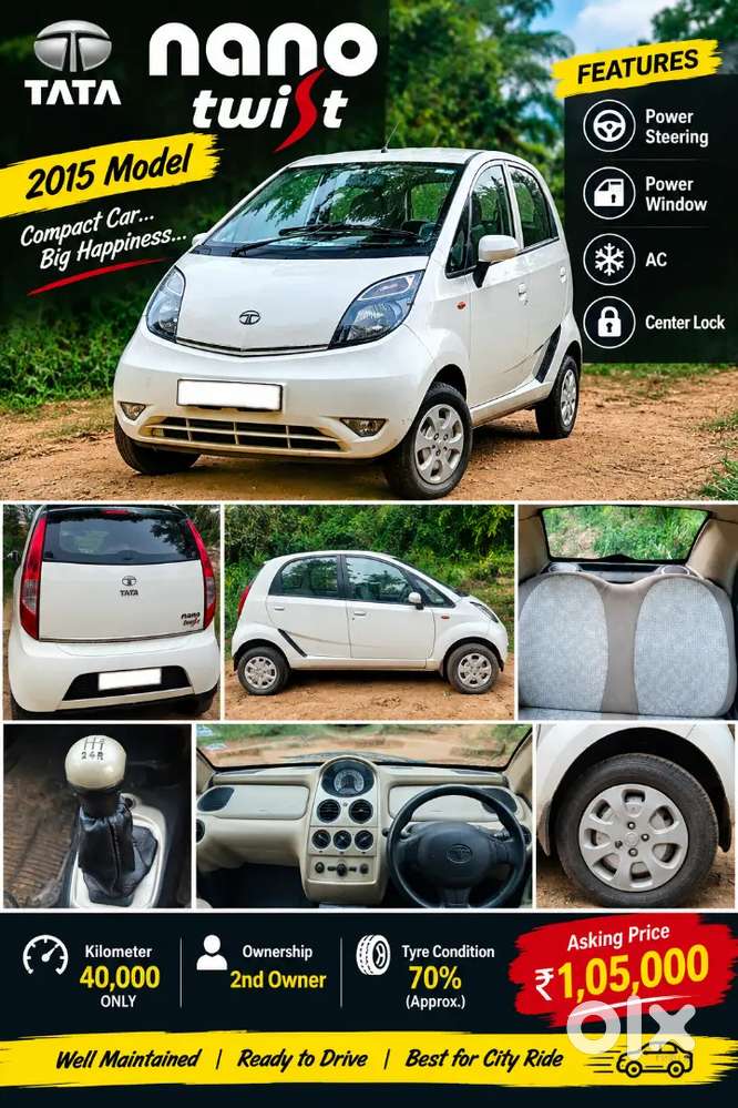 2015 Model (കുറച്ചു സ്ക്രാച്ചസ് ഉണ്ട് നല്ല വണ്ടിയാണ്. )