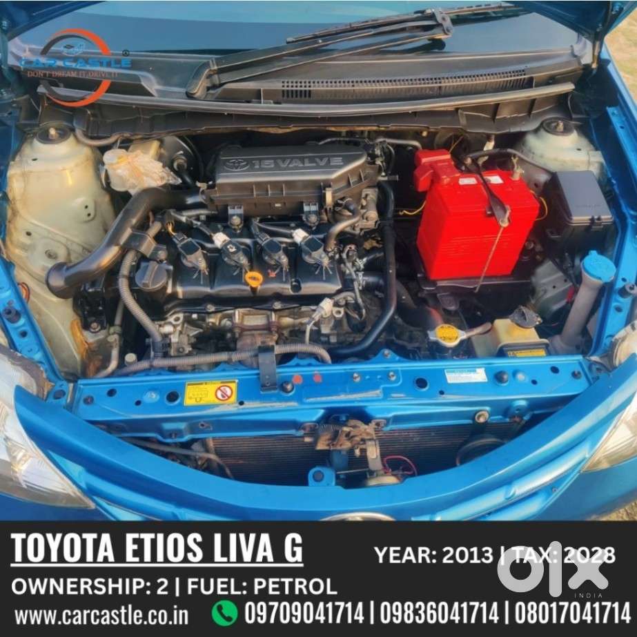 Toyota Etios Liva G Exclusive, 2013, Petrol