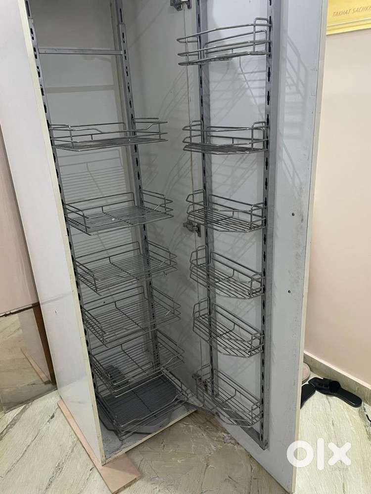 Kitchen pantry unit 12 racks just 1.5 year old mint condition