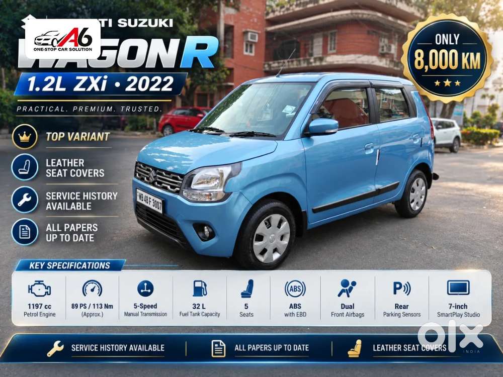 Maruti Suzuki Wagon R 1.2 Zxi, 2022, Petrol