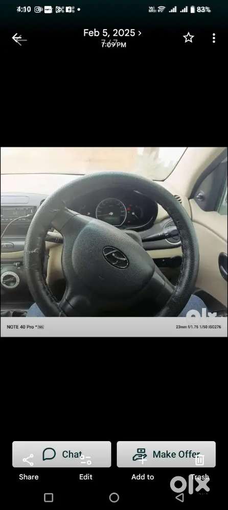 Hyundai I10 2009 Cng & Hybrids 74000 Km Driven