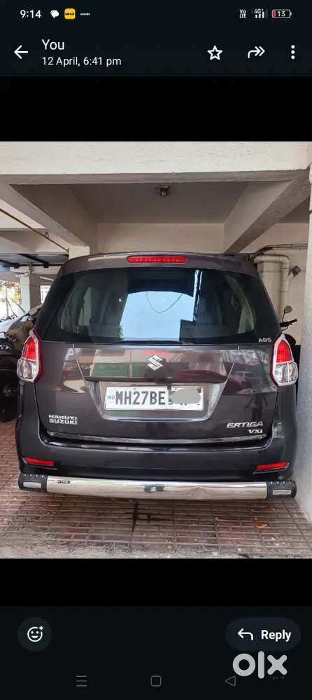 Ertiga 2015 Vxi(petrol) With Abs