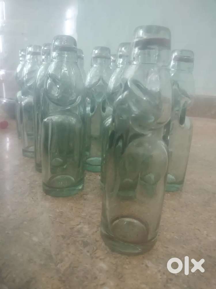 Goli soda glass bottle