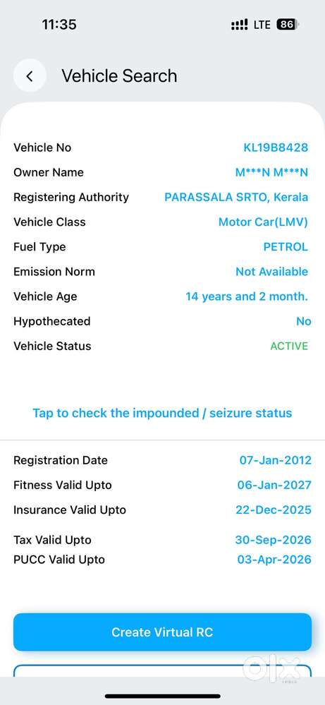 Chevrolet Beat Ls, 2012, Petrol