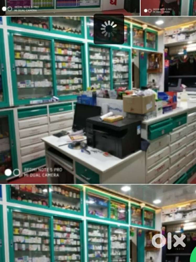 Complete furniture of shop including racks and shelfs Other Household