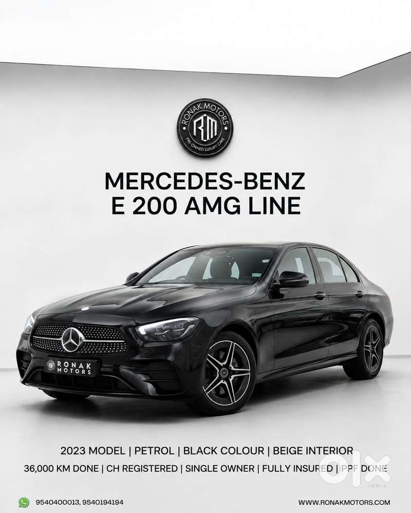 Mercedes-benz E-class 200, 2023, Petrol