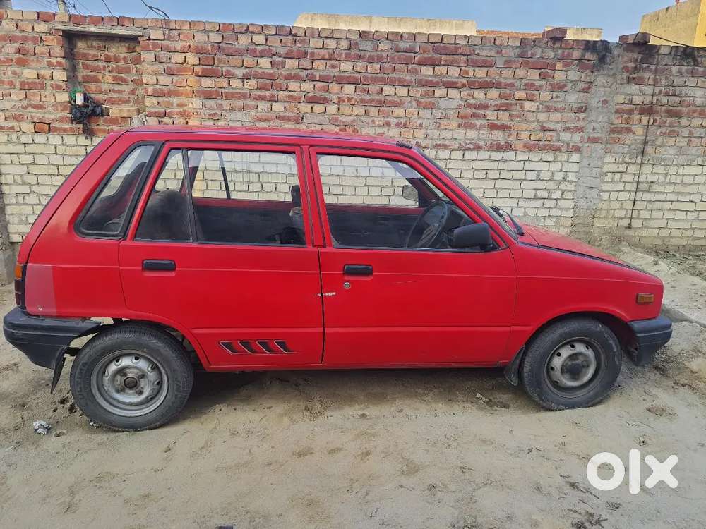 Maruti Car 800cc Red Very Good Condition  New Tyre 4 Passing 2029 Tuk
