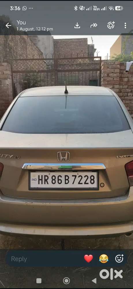 Honda City Petrol 2010 75000 Km