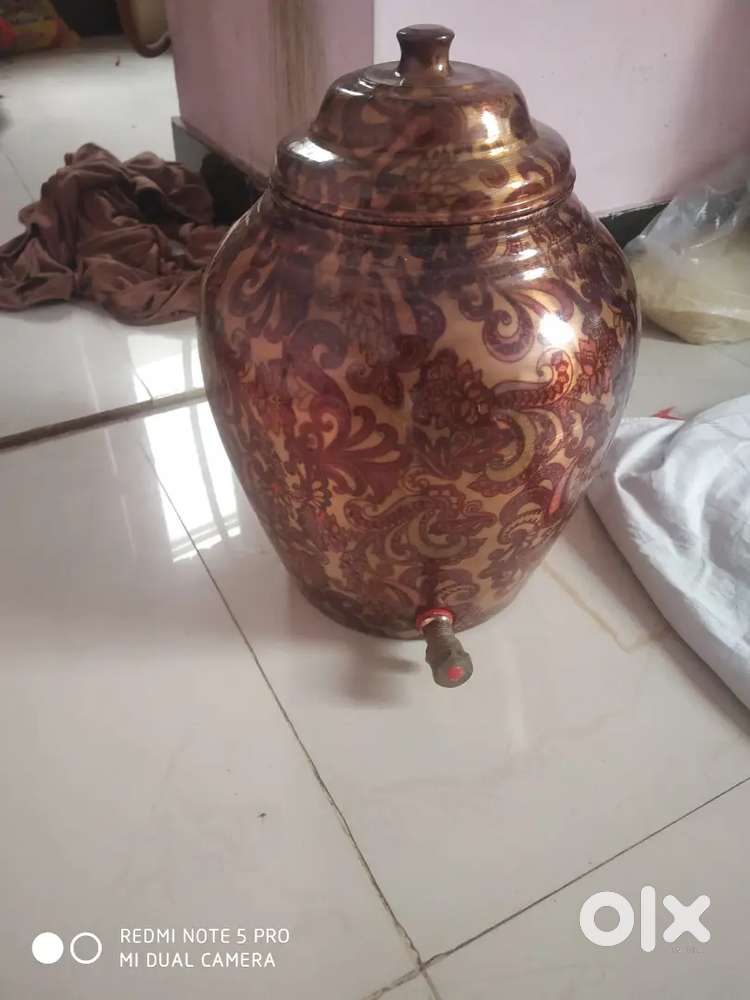 Hand crafted copper vessel