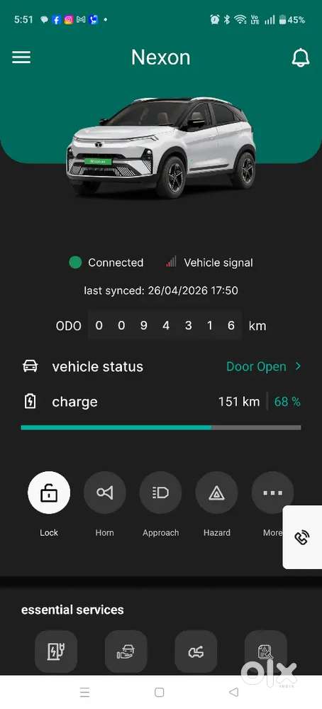 Tata Nexon Ev Xz Plus Mar 2022 Model