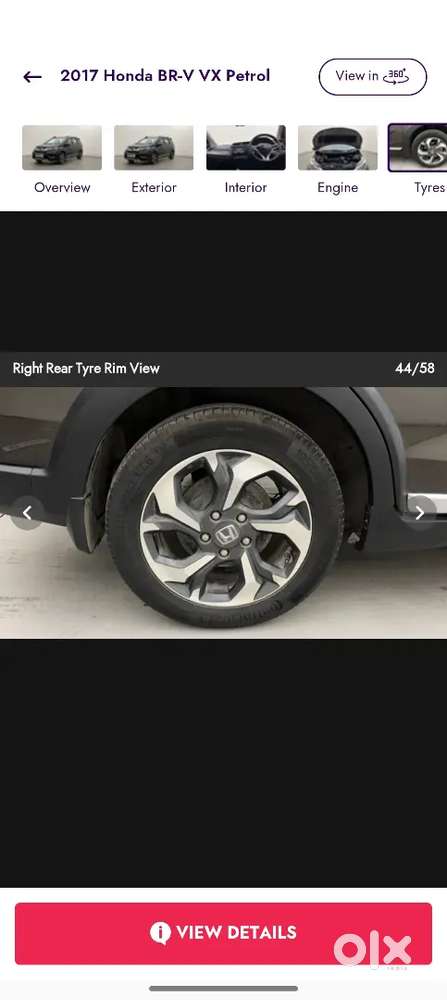 Honda Br-v 1.5 Petrol 2017
