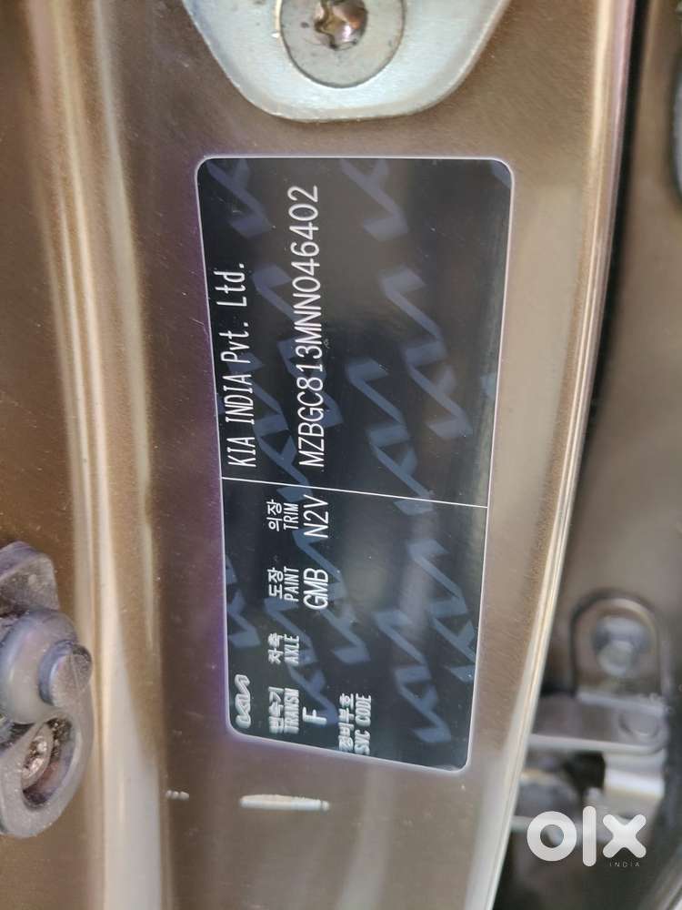 Kia Carens 1.5 Luxury Plus Diesel At 7 Str, 2022, Diesel