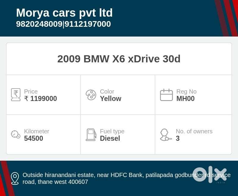 Bmw X6 [ ] 3.0 Xdrive 30d, 2009, Diesel
