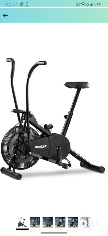 Buy beatXP Vortex Energize 1M Air Bike with Adjustable Cushioned