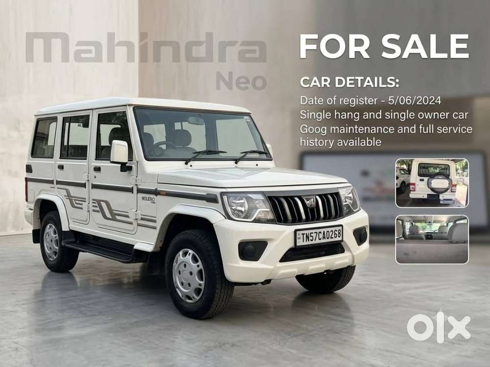 Mahendra Bolero - 2024 Model - Single Owner - Well Maintenance