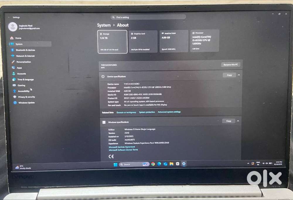 Lenovo Ideapad 330S-15IKB