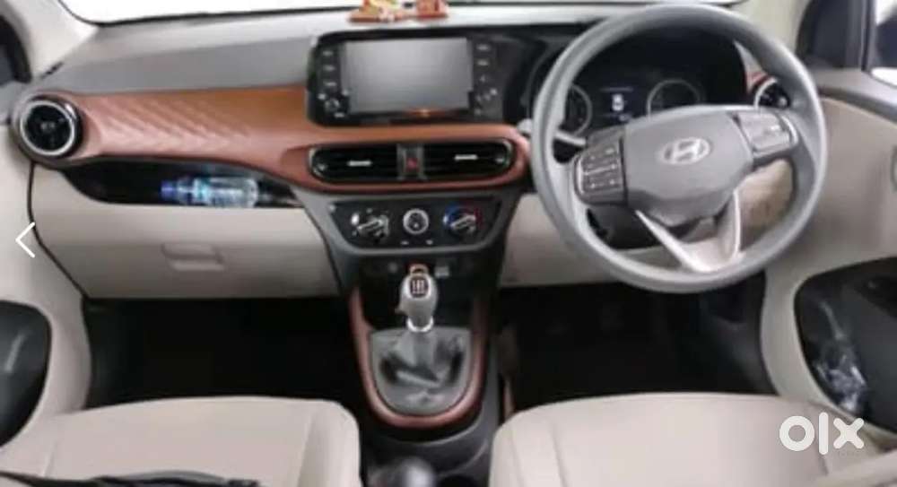 2023 Hyundai Aura Sx 1.2 Cng (manual)  First Owner  34,700 Km  Exce