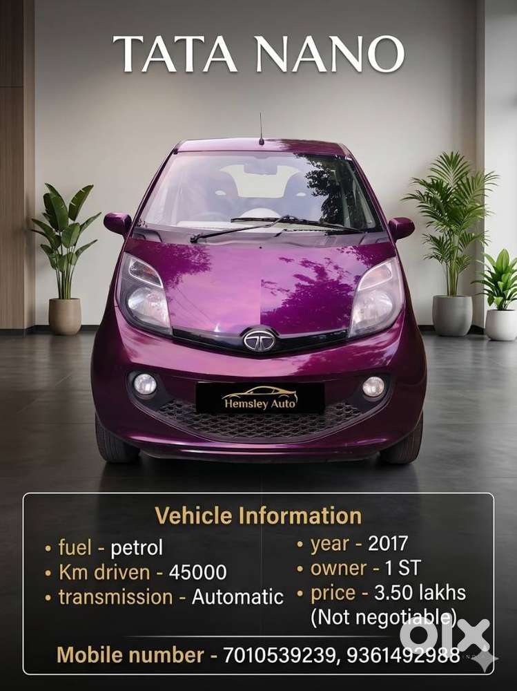 Tata Nano, 2017, Petrol